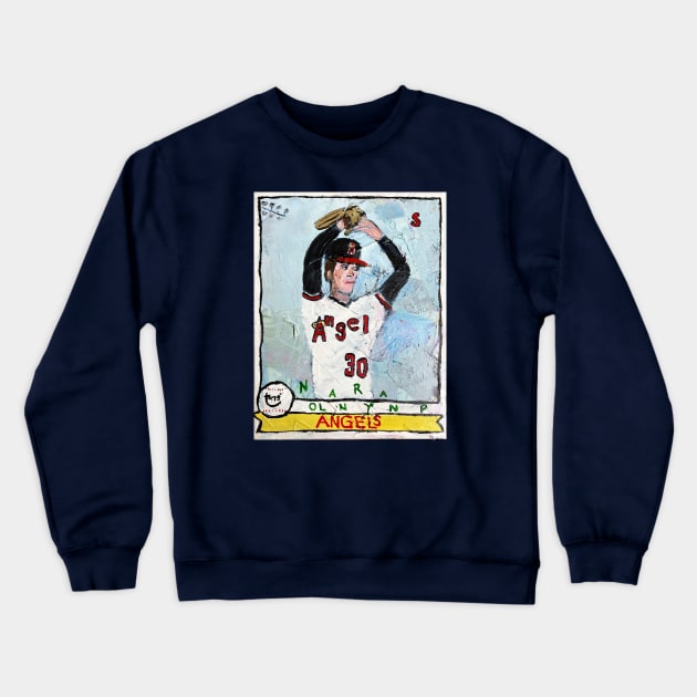 Nolan Ryan Crewneck Sweatshirt by ElSantosWorld